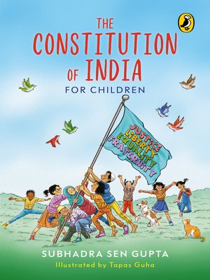 cover image of The Constitution of India for Children